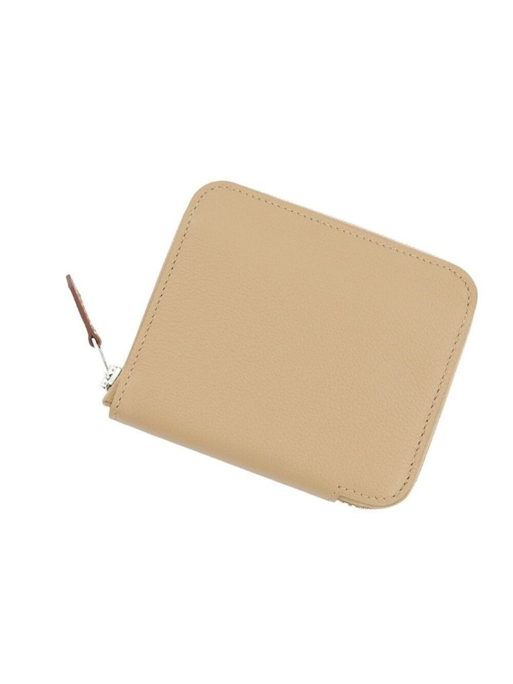 Hermes Coin Purse Azap Compact Silk'in Trench Silver Evercolor